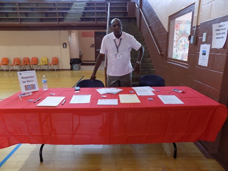 Trent Cobb at the 2017 National Voter Registration Day Event
